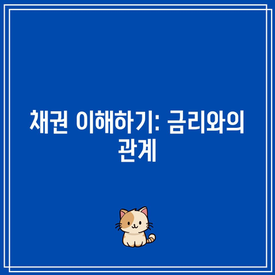 채권 이해하기: 금리와의 관계