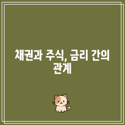 채권과 주식, 금리 간의 관계