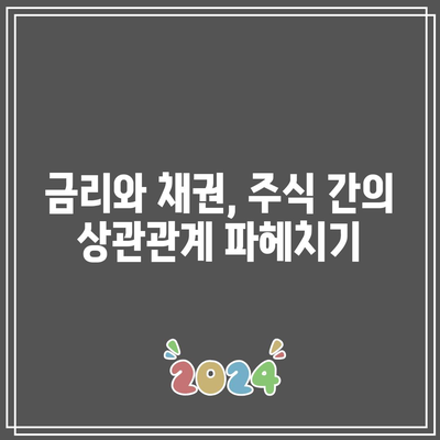 금리와 채권, 주식 간의 상관관계 파헤치기