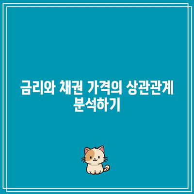 금리와 채권 가격의 상관관계 분석하기