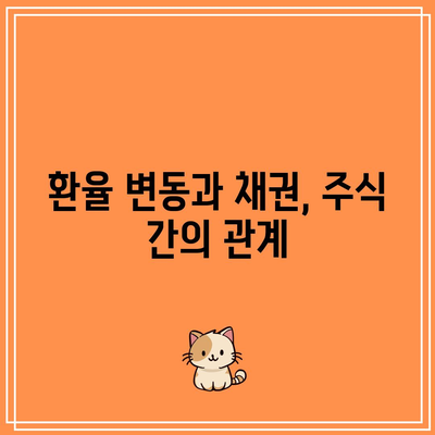 환율 변동과 채권, 주식 간의 관계