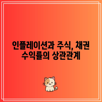 인플레이션과 주식, 채권 수익률의 상관관계