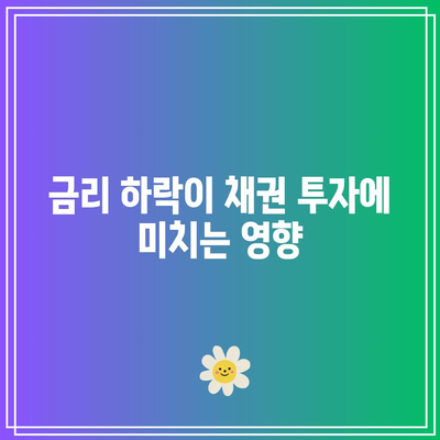 금리 하락 시 채권 가치 파악하기