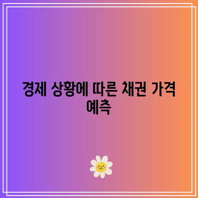 채권 가격과 금리 간의 관계 파악