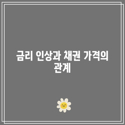 채권 투자의 중요 상관관계: 금리와 수익률