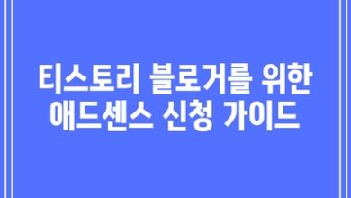 티스토리 블로거를 위한 애드센스 신청 가이드