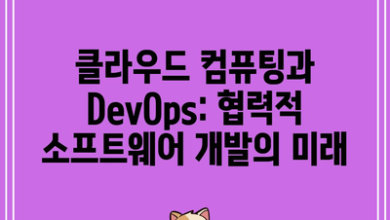 클라우드 컴퓨팅과 DevOps: 협력적 소프트웨어 개발의 미래