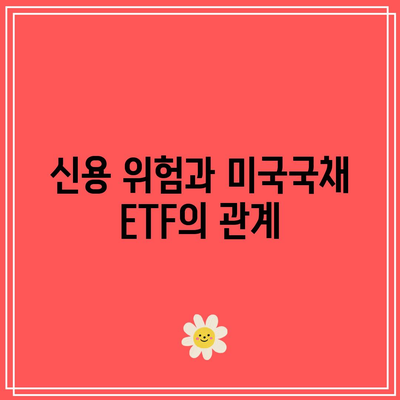 미국국채 ETF 투자 시 국채 리스크 파악하기