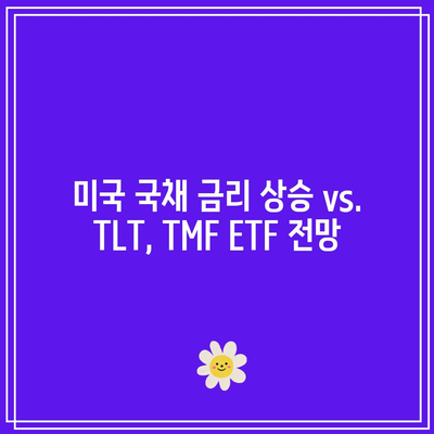 미국 국채 금리 상승 vs. TLT, TMF ETF 전망