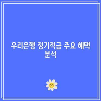 정기적금 비교: 우리은행, 전북은행, 광주은행