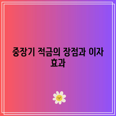 적금 기간 선택에 따른 이자 극대화 전략