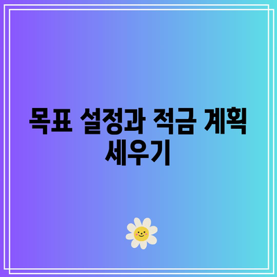 시간의 힘을 활용하는 적금 복리 계산