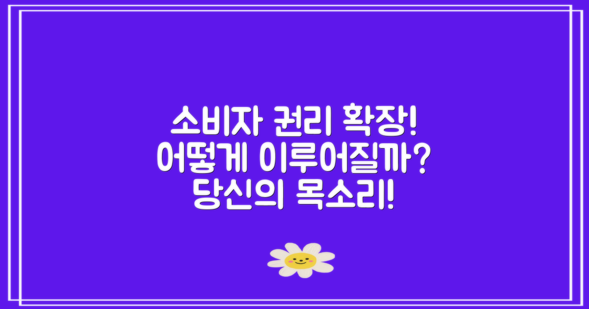 소비자 권리는 어떻게 확대?