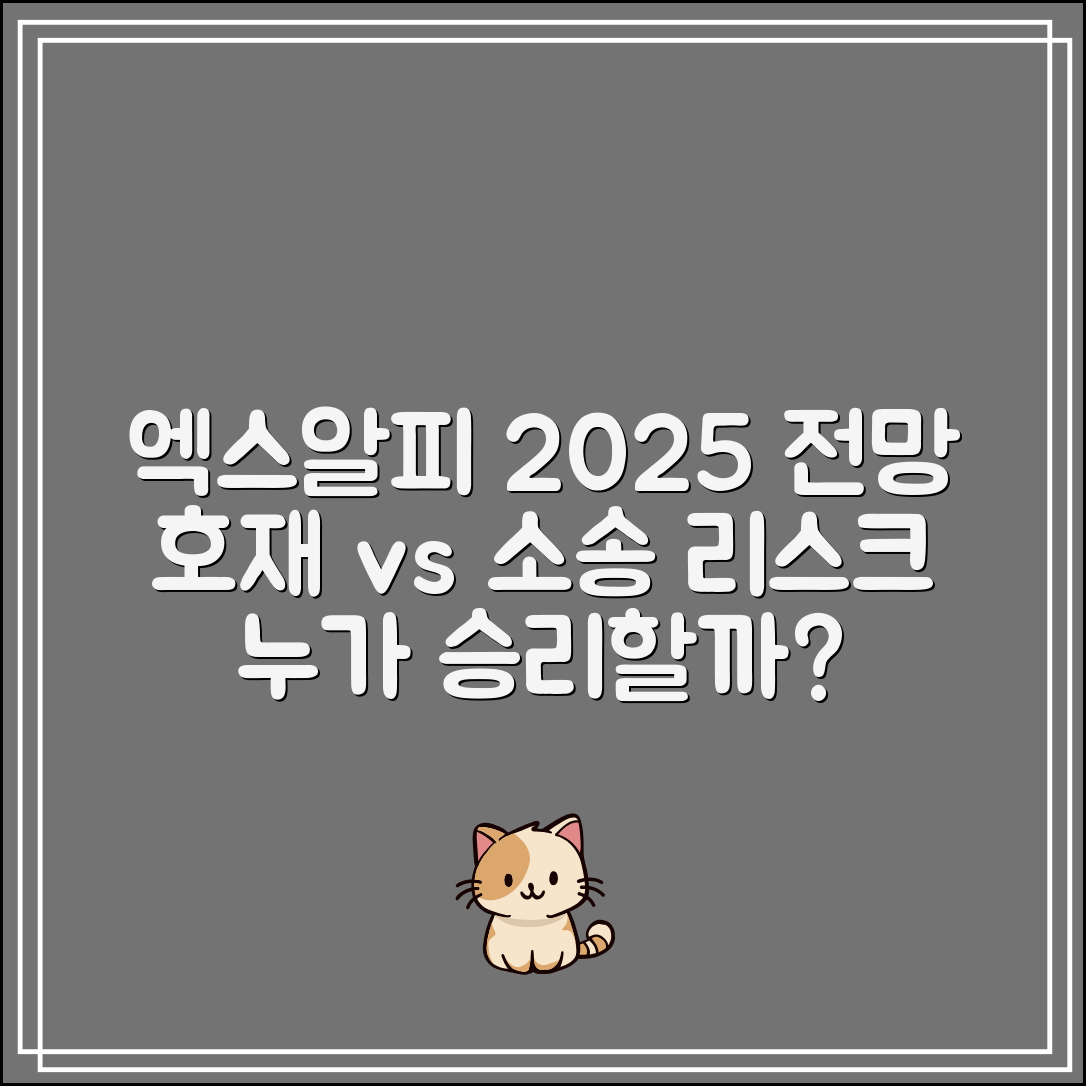 엑스알피(XRP) 2025 전망|호재 모멘텀 vs 소송 리스크